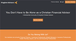 Desktop Screenshot of kingdomadvisors.com