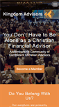 Mobile Screenshot of kingdomadvisors.com